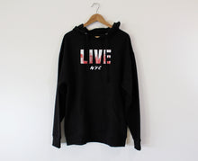 Load image into Gallery viewer, Hooded Sweatshirt - &#39;LIVE NYC&#39;
