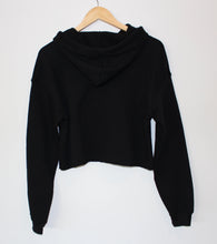 Load image into Gallery viewer, Cropped Fleece Hoodie - Make It Live &#39;Mirrored&#39;
