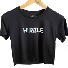 Load image into Gallery viewer, Cropped T-Shirt - ‘Hustle/Humble’
