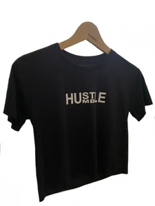 Cropped T-Shirt - ‘Hustle/Humble’