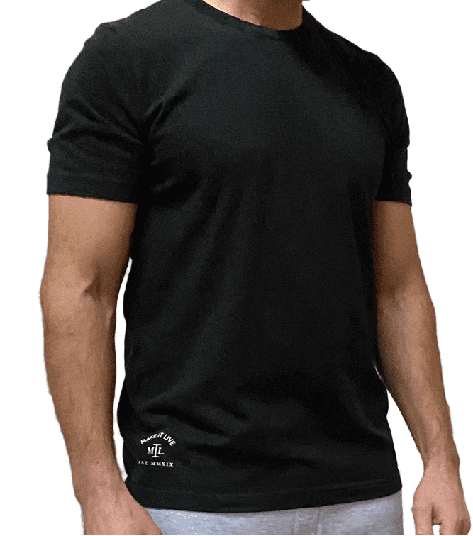 T-Shirt (Black Heather)