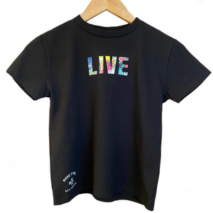 Children's Black T-Shirt (2 designs, unisex)