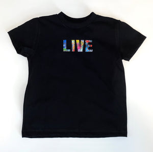 Children's Black T-Shirt (2 designs, unisex)