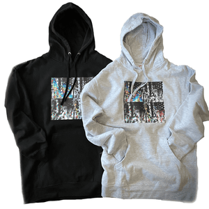 Hooded Sweatshirt - 'Faded Lady'