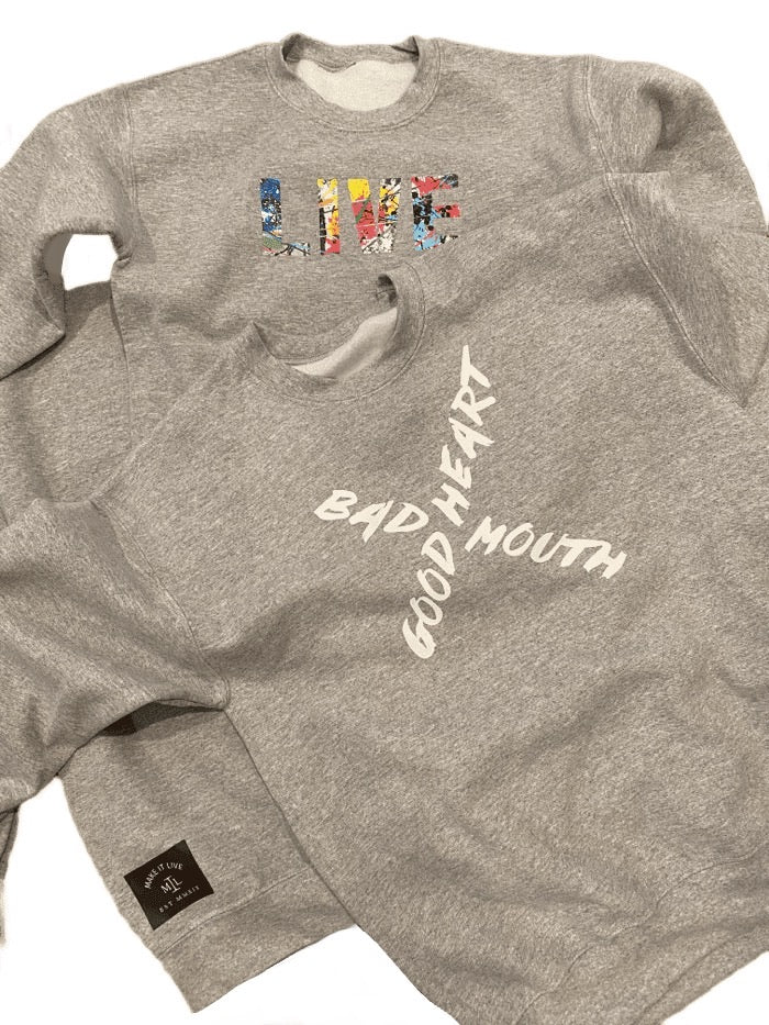 Crewneck Sweatshirt (3 designs, unisex)