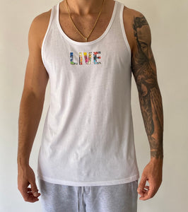 Tank Top (White, 3 styles, Unisex)