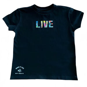 Children's Black T-Shirt (2 designs, unisex)