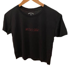 Load image into Gallery viewer, Cropped T-Shirt - ‘uncivilized’
