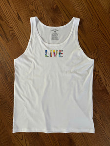 Tank Top (White, 3 styles, Unisex)