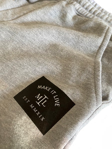 Sweatpants - Logo Box (Heather Grey)