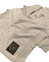 Load image into Gallery viewer, Children’s Crewneck Sweatshirt - Heather Grey (2 designs, unisex)
